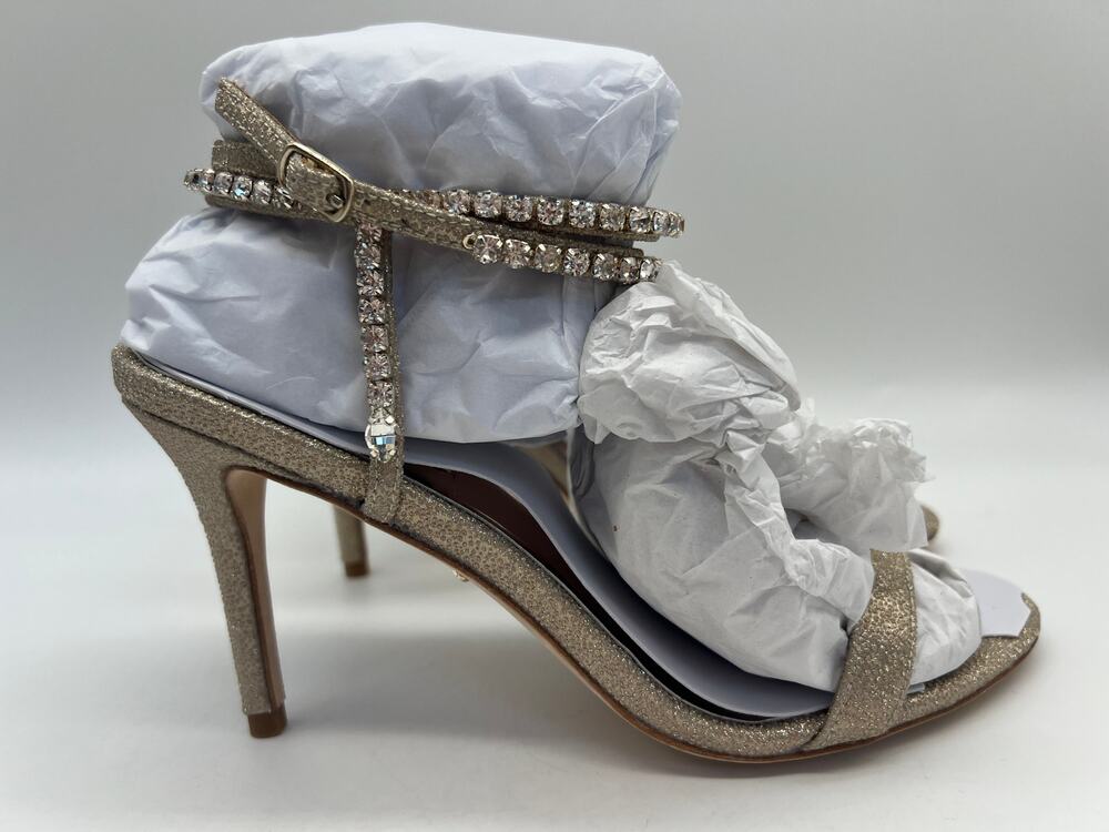 Badgley Mischka Women's Claudette Diamond Evening Heel MP5244 Size 7.5 NIB